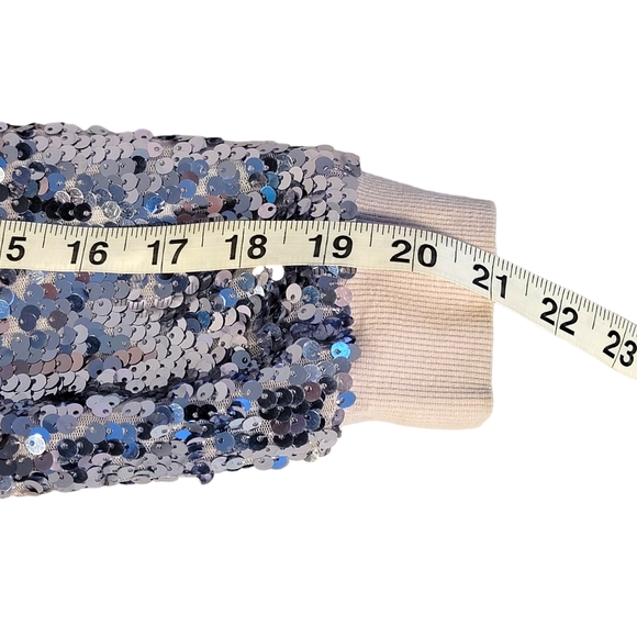 D-Signed Disney Sequence Shimmery Pink Fashion Lightweight Jacket Youth Size L - Picture 16 of 16